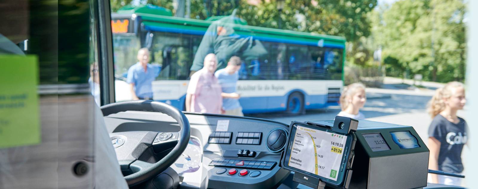 Fahrscheindrucker und Fahrgastzählung | TeleMATRIK