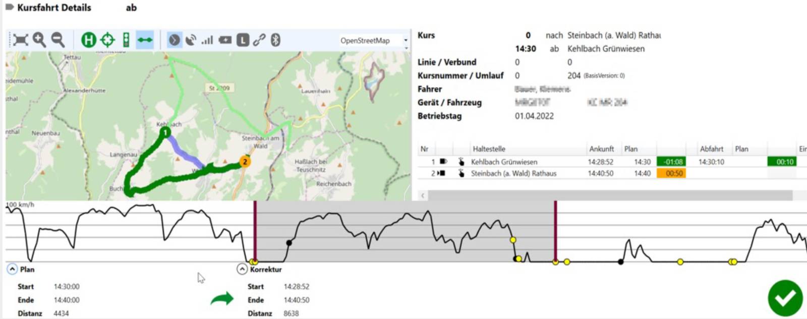 dynamischen Rufbusverkehr garantiert eine flexible und effiziente Planung, Durchführung und Auswertung von Bedarfsfahrten.