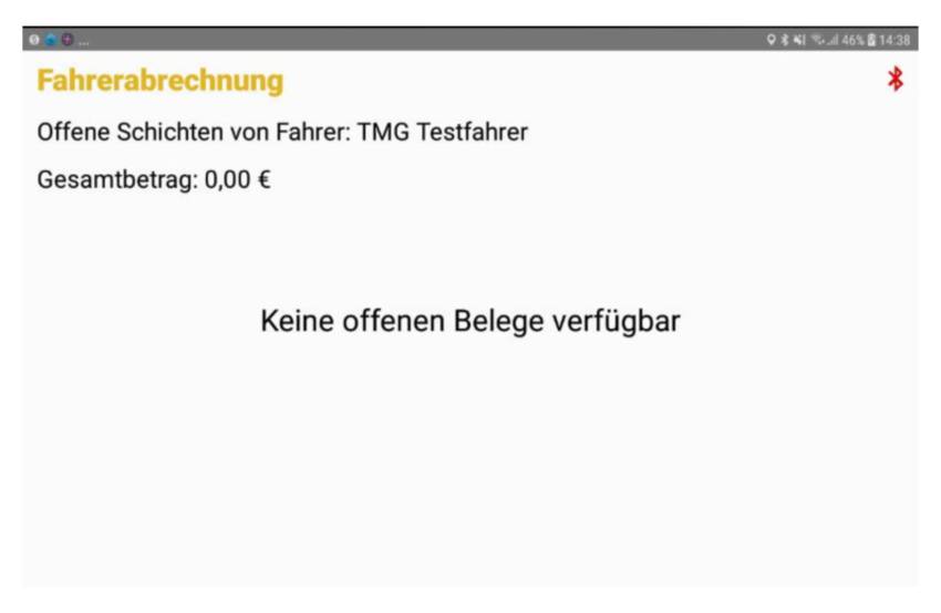 Fahrerabrechnung Fahrer direkt am Tablet | TicketMATRIK